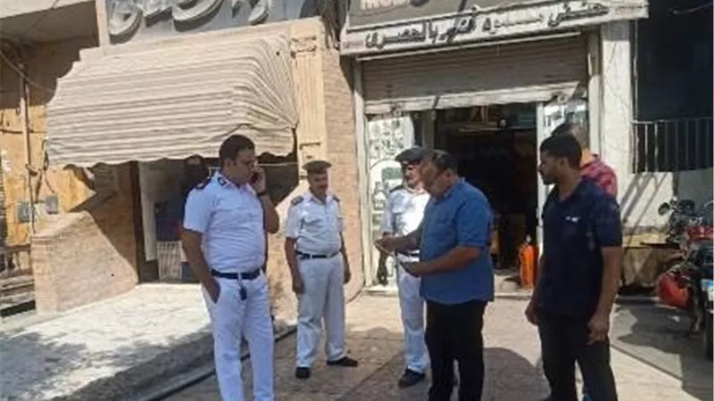 تحرير ٢٥ محضر اشغال بغرب شبرا الخيمة