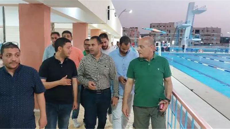 رئيس جهاز 15 مايو يعلن عن الإنتهاء من أهم المشروعات الرياضية.. صور