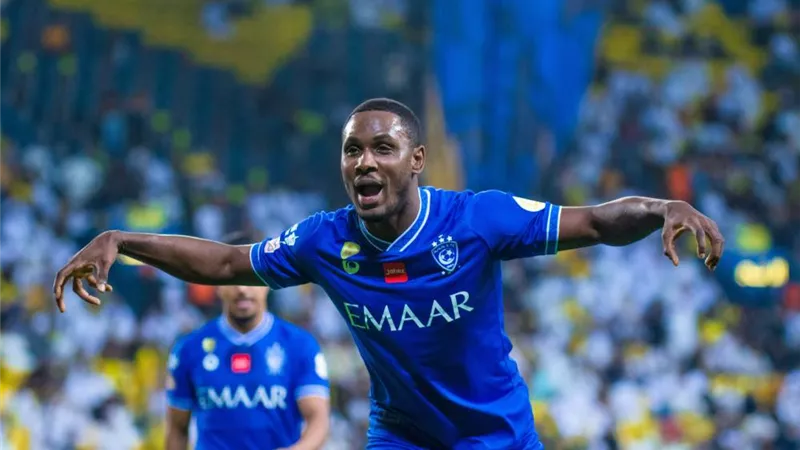 إيجالو يضيف الهدف الثاتى لـ الهلال الثاني أمام الوحدة