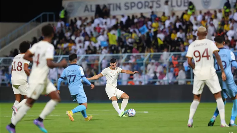 النصر يمطر شباك الباطن برباعية فى الدوري السعودي