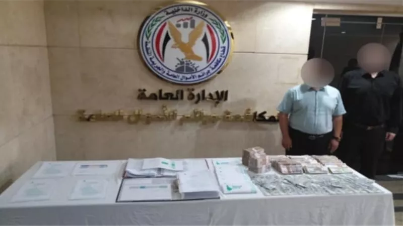 الأموال العامة ضبط أجنبيين ينصبان على المواطنين فى مجال التجارة