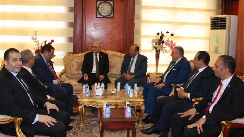 وفد مجلس إدارة نادي قضاة مصر يلتقي رئيس النيابة الإدارية الجديد