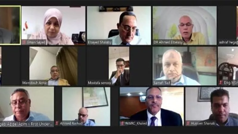 وزير الري يستعرض الموقف المائي واستعدادات استقبال موسم الأمطار والسيول