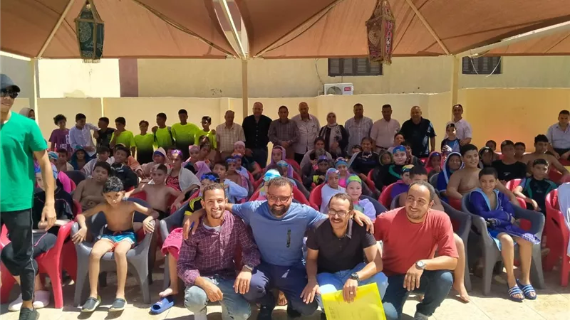 شباب المنيا : اختبارات لاكثر من 600 سباح بمراكز محافظة المنيا