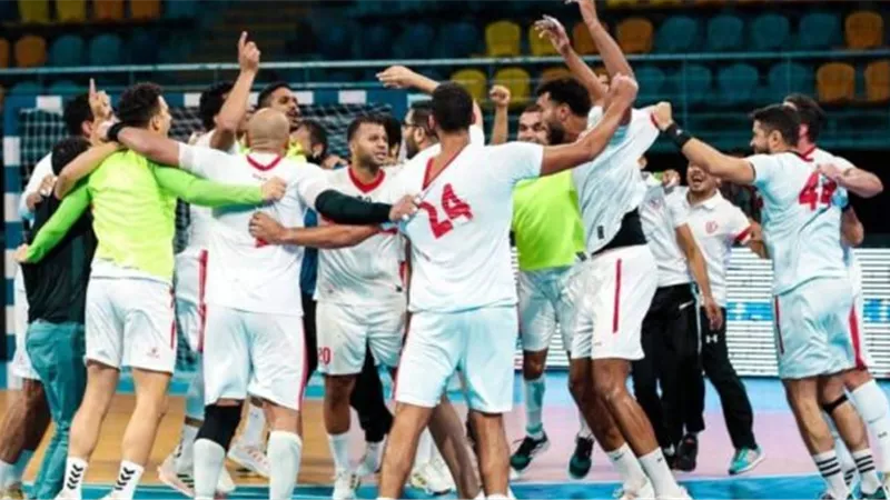 الزمالك يهزم الترجي التونسى فى افتتاح البطولة العربية لليد