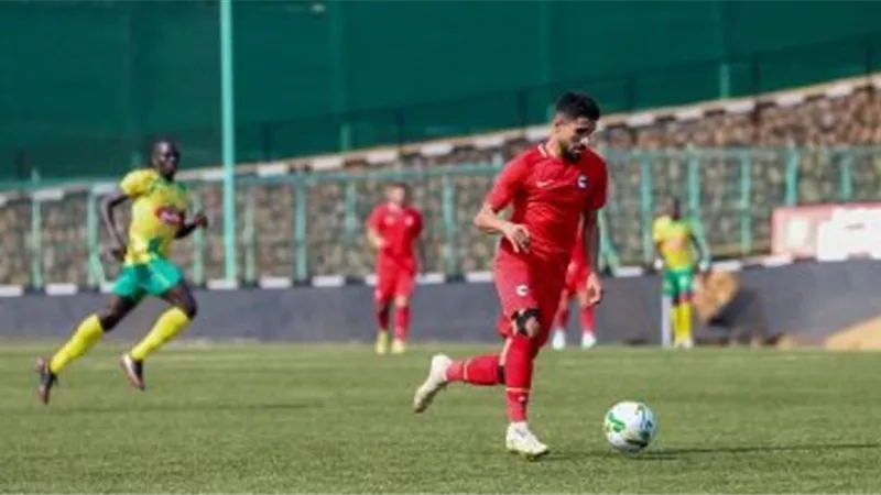 الشوط الأول.. تعادل سلبى بين فيوتشر وبول جينجا بطل أوغندا