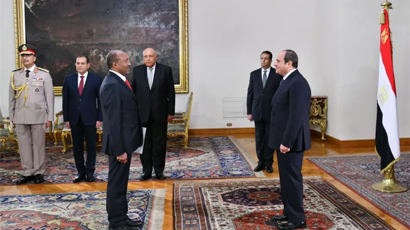 الرئيس السيسي يتسلم أوراق اعتماد 13 سفيرا جديدا.. صور