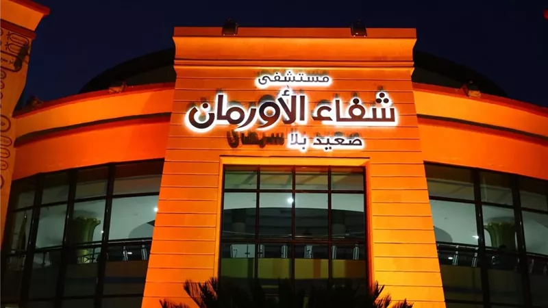 اضاءة اورام الاقصر بالبرتقالى تزامنا مع اليوم العالمى لسلامة المرضى