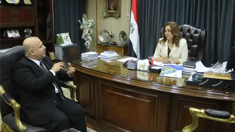 محافظ دمياط تستقبل وكيل وزارة التعليم الجديد