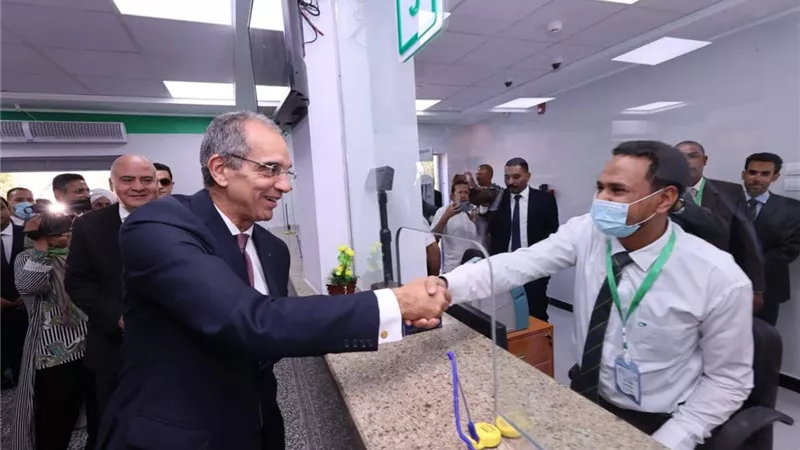 فاروق: الإنتهاء من تطوير جميع مكاتب بريد حياة كريمة نهاية 2022