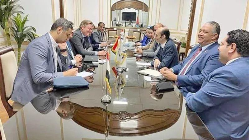 مجلس النواب وتنسيقية الاحزاب تستقبلان عضو البرلماني الاوروبي