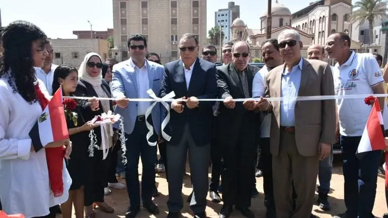 محافظ الشرقية يفتتح مقر الحملة الميكانيكية بمركز فاقوس
