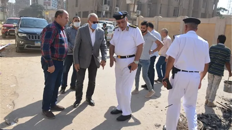 الهجان يتابع أعمال التطوير ببنها ورفع تراكمات القمامة بشبرا الخيمة