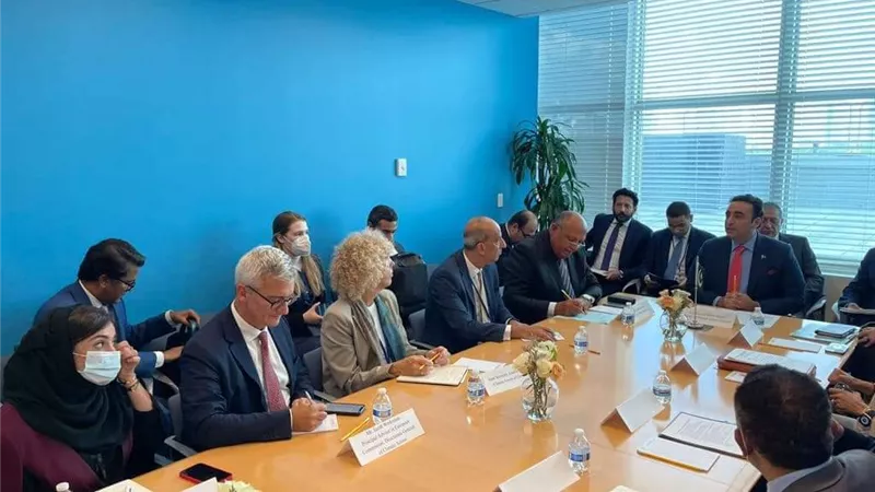 تفاصيل مشاركة وزير الخارجية في الحدث رفيع المستوى لمجموعة الـ ٧٧