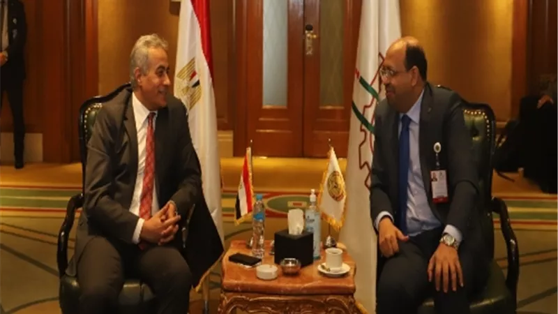 وزير القوى العاملة يبحث مع نظيره الموريتاني أوجه التعاون المشترك