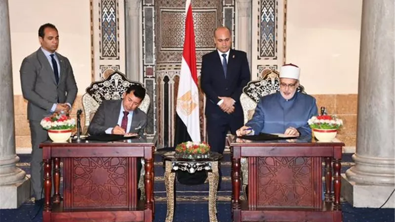بروتوكول تعاون لتعزيز الهوية الدينية والوطنية لدى الشباب والنشء