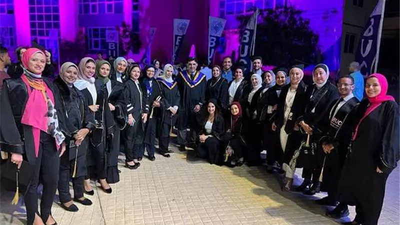 جامعة بدر فى القاهرة تحتفل بخريجى 
