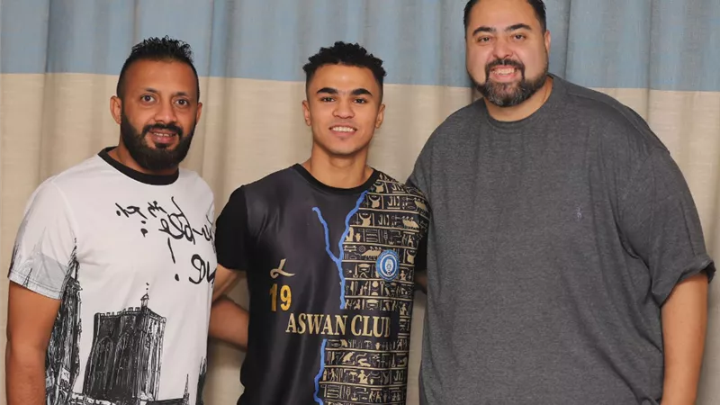 أسوان يضم جمال السعيد من سيراميكا كليوباترا