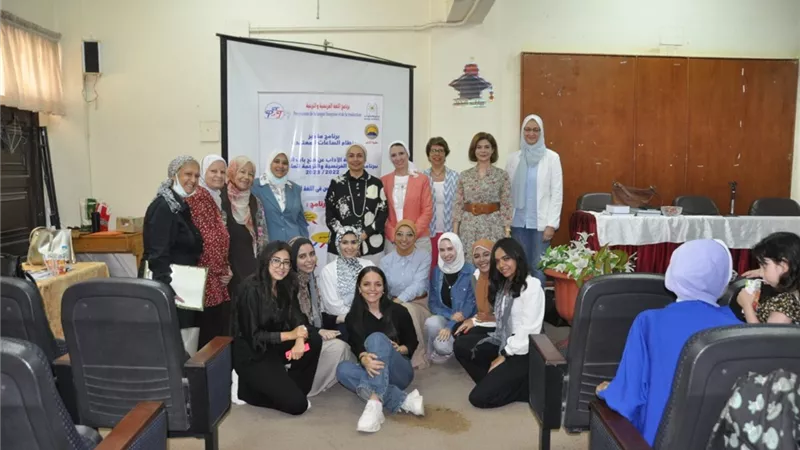 لقاء تعريفي لبرنامج اللغة الفرنسية بآداب حلوان