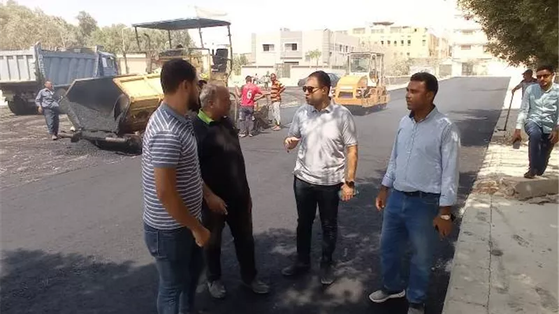 رئيس جهاز 15 مايو يعلن إنتهاء أهم المشروعات الخدمية فى المدينة.. صور