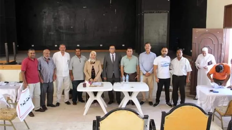 ناصر رئيسا لمجلس الإدارة والنجار نائبا وإمبارك امينا للصندوق
