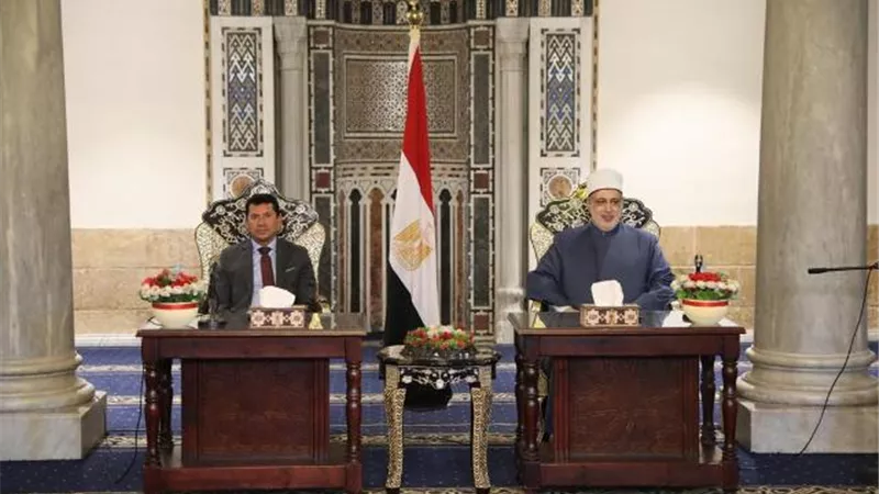 الأزهر والشباب والرياضة يوقعان بروتوكول تعاون لتعزيز الهوية الدينية