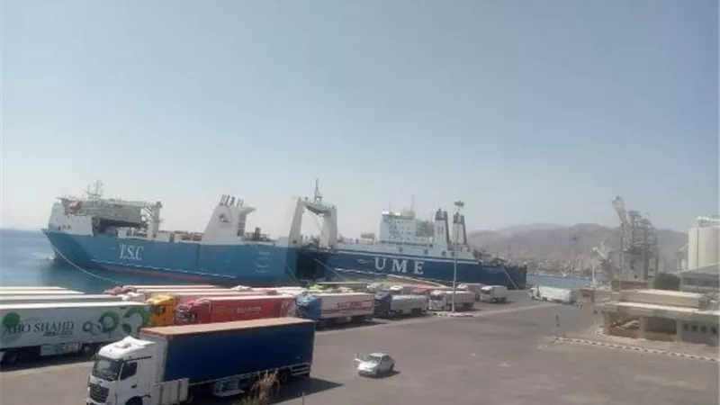 وصول 30 الف طن المونيوم لميناء سفاجا