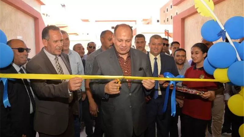 محافظ أسيوط يفتتح التوسعات الجديدة بمدرسة النيل المصرية الدولية