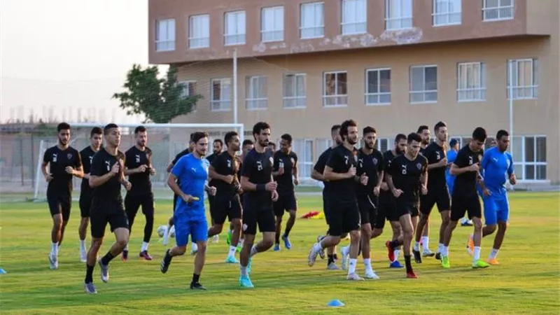 رباعي الزمالك ينتظم في التدريبات الجماعية