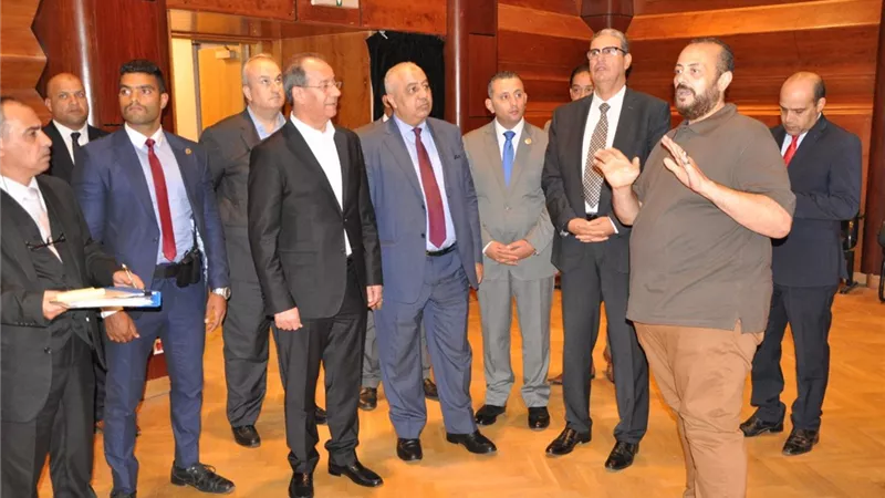 وزير الدولة لشؤون الإعلام الأردني يزور مدينة الإنتاج الإعلامي