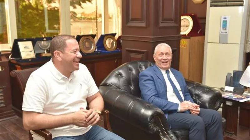 وفدالتحالف الوطنى للعمل الاهلى والتنموى يبحث احتياجات مستشفى الأورمان