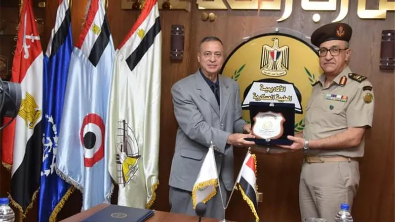 الأكاديمية الطبية العسكرية توقع بروتوكول للتعاون مع شركة ميدي تراين إيجيبت