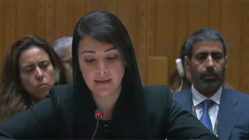 ريم الهاشمي: الإمارات تدعو إلى حل سلمي للأزمة الأوكرانية