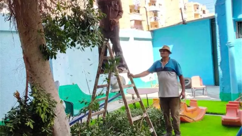 الحفاظ على الشكل الجمالى والحضارى بالمنتزة ثان