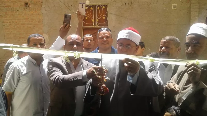افتتاح مساجد بقرى سمسطا واهناسيا في بني سويف..صور