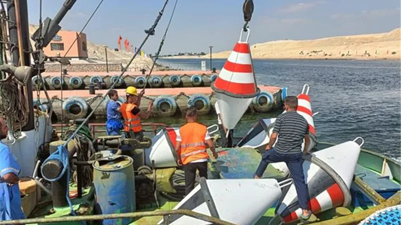 تدريب طلاب التعليم الفني بالإسماعيلية في هيئة قناة السويس ..صور