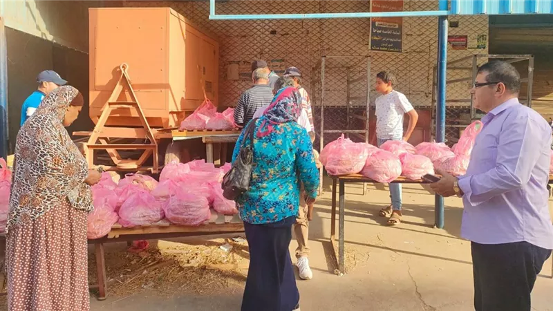 ضبط مخابز مخالفة خلال حملة تموينية بميت سلسيل
