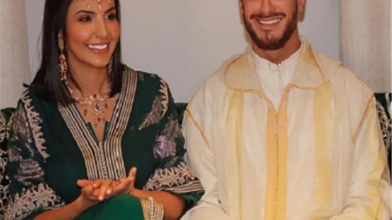 سعد لمجرد يحتفل بحفل زفافه على غيثة العلاكي.. صور
