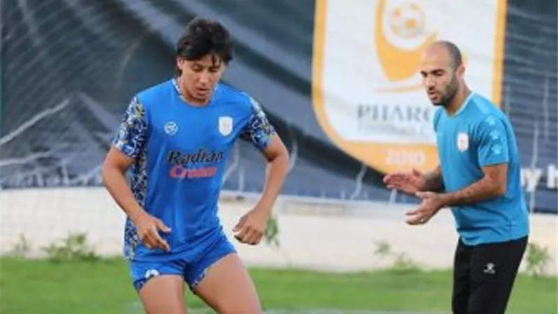 عمرو جمال ينتظم فى تدريبات فاركو استعداداً للموسم الجديد