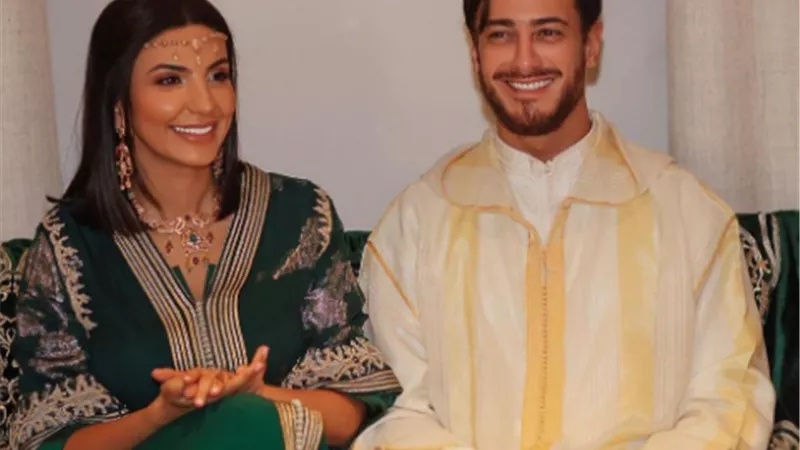 سعد لمجرد تريند بسبب صور زفافه