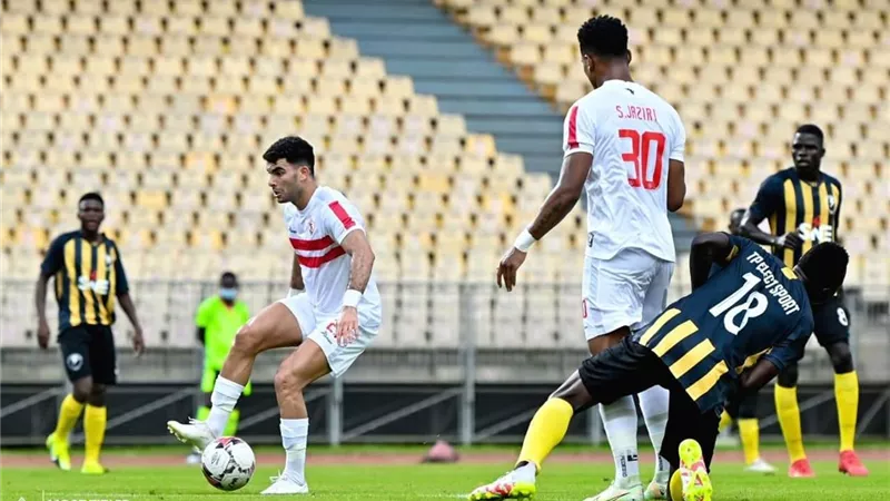 الزمالك وإيلكت يتعادلان سلبياً فى الشوط الأول