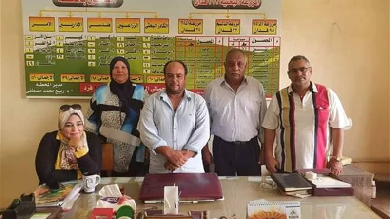 زراعة الإسماعيلية تناقش مشاكل انتاج الريحان بالقصاصين..صور