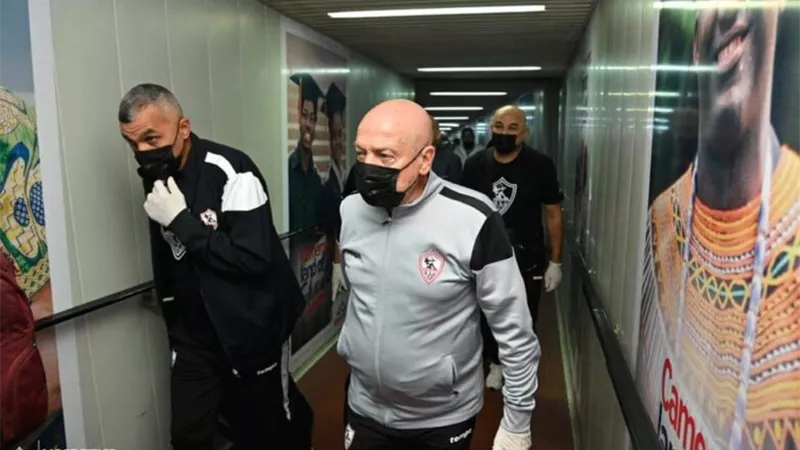 فيريرا يتعرض لأزمة صحية خلال مواجهة الزمالك وإيلكت..تعرف على التفاصيل