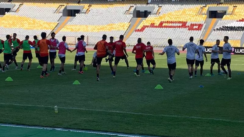 المنتخب الأولمبى يختتم تدريباته استعدادًا لودية بنين