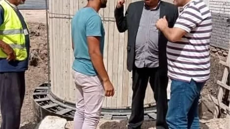 رئيس مياه دمياط يتابع ميدانيا مشروعات مبادرة 