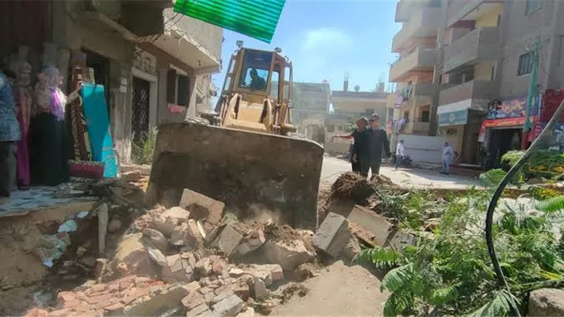 محافظ المنيا : ازالة 345 حالة تعد على املاك الدولة والاراضى الزراعي
