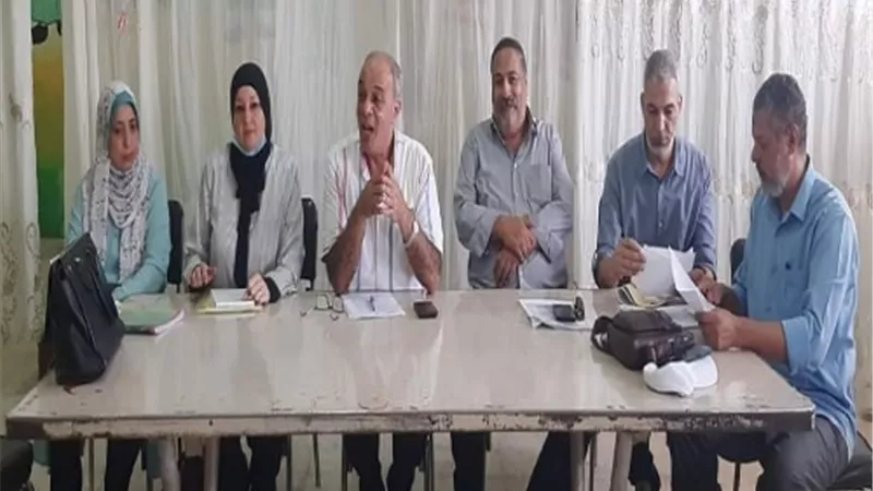 الشربيى يستمع للمشكلات و المعوقات التي تواجه تعليم غرب شبرا الخيمة