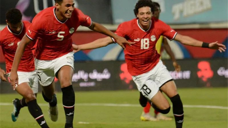 لاعب المنتخب الأولمبي: طموحنا الفوز بأمم إفريقيا والتأهل للأولمبياد