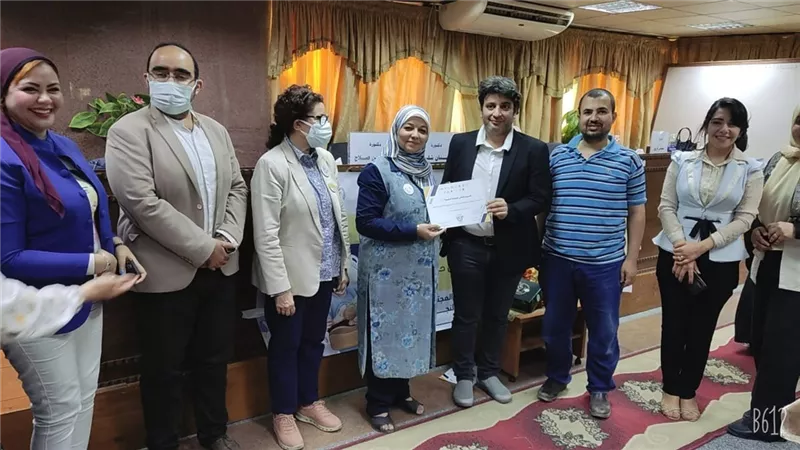 فرع التأمين الصحي ببني سويف يحتفل بالأسبوع العالمي للرضاعة الطبيعية