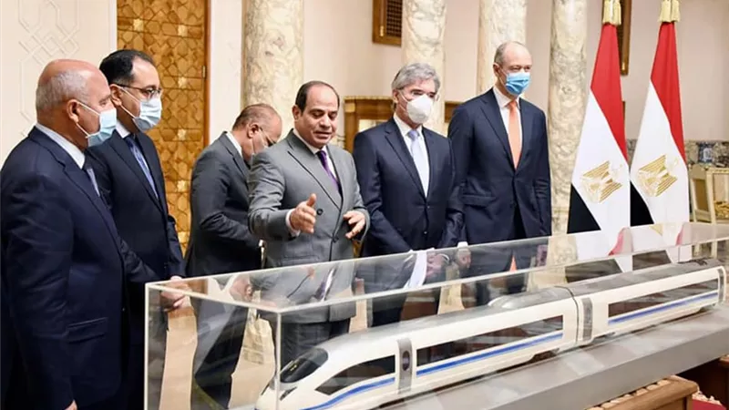 مصر على خريطة النقل العالمى فى عهد الرئيس السيسى